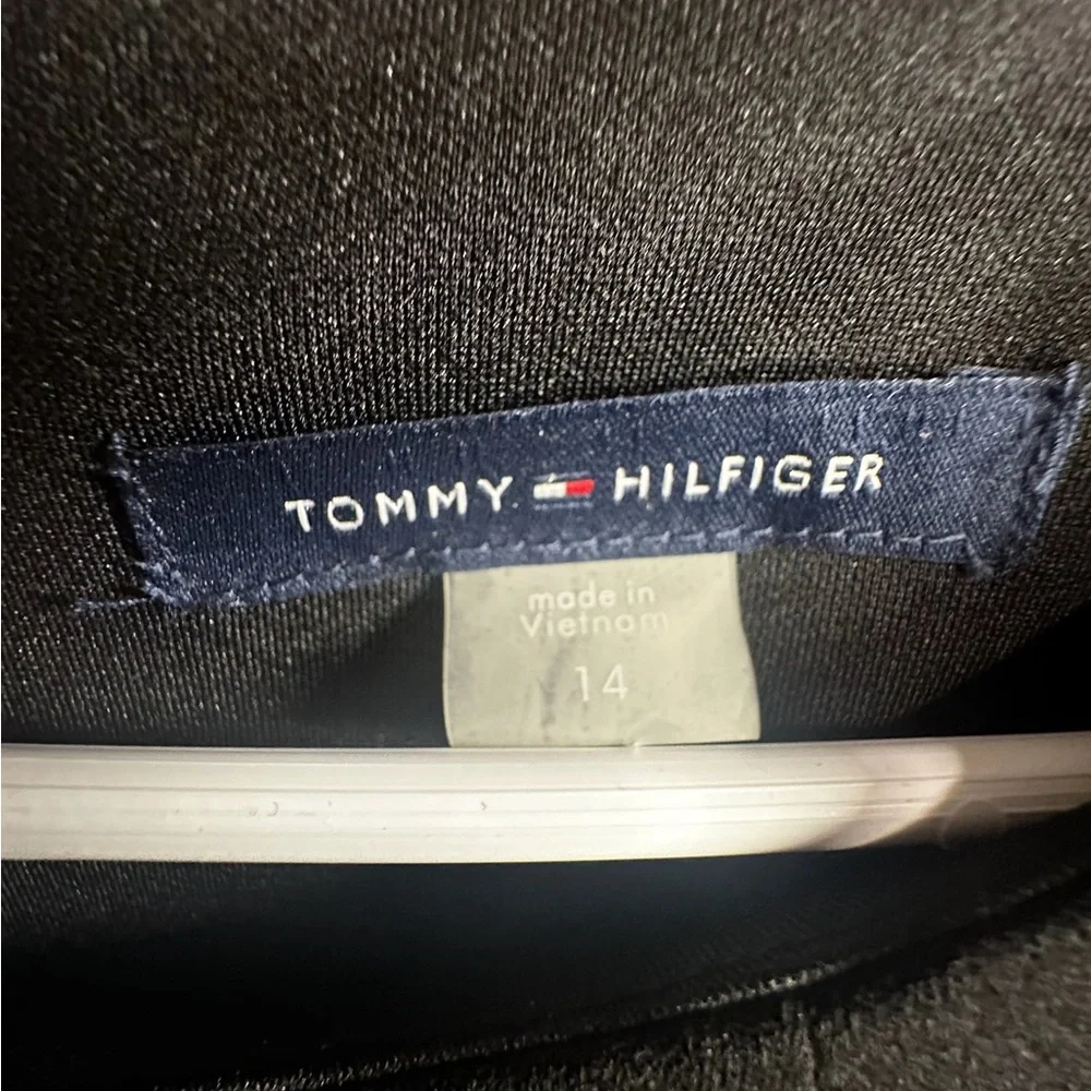 Tommy Hilfiger Black Mini Sheath Dress Short Sleeve - Picture 4 of 11
